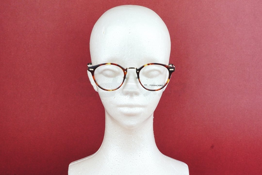 999.9×Ferragamo メガネ SF9019 240 コラボモデル アジアンフィット