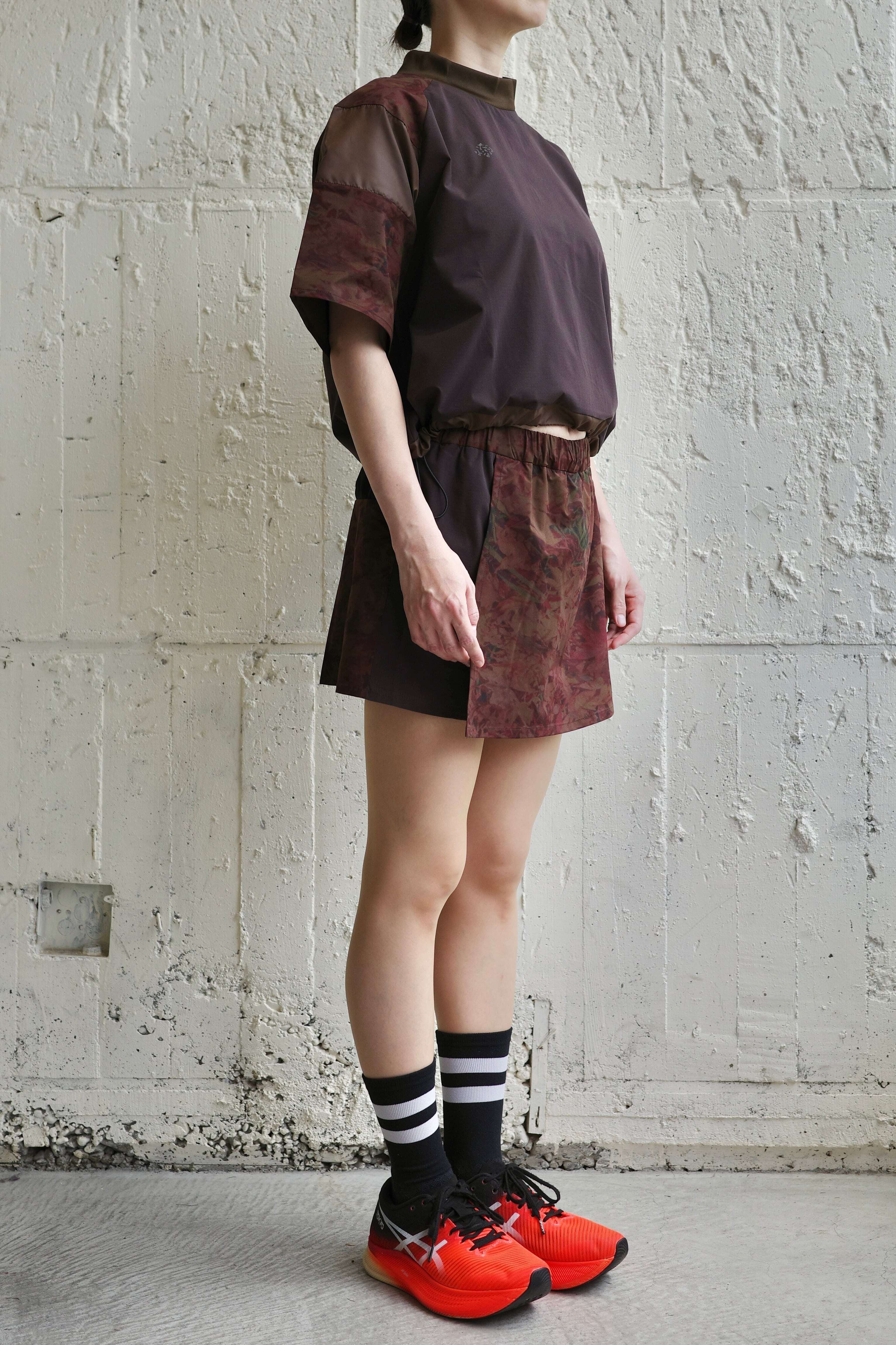 RYOGEN(リョウゲン) 24FW DEADLEAF DOCKING RUN SKIRT | play field