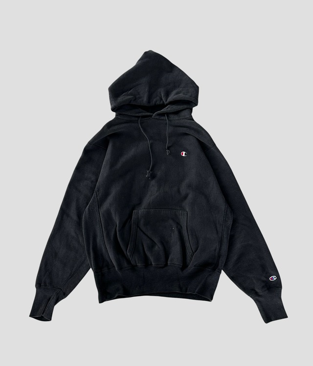 -Champion- Vintage 90s L Reverse Weave Hoodie made in USA