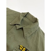 40〜50s US ARMY "M-47" HBT SHIRT Size SMALL
