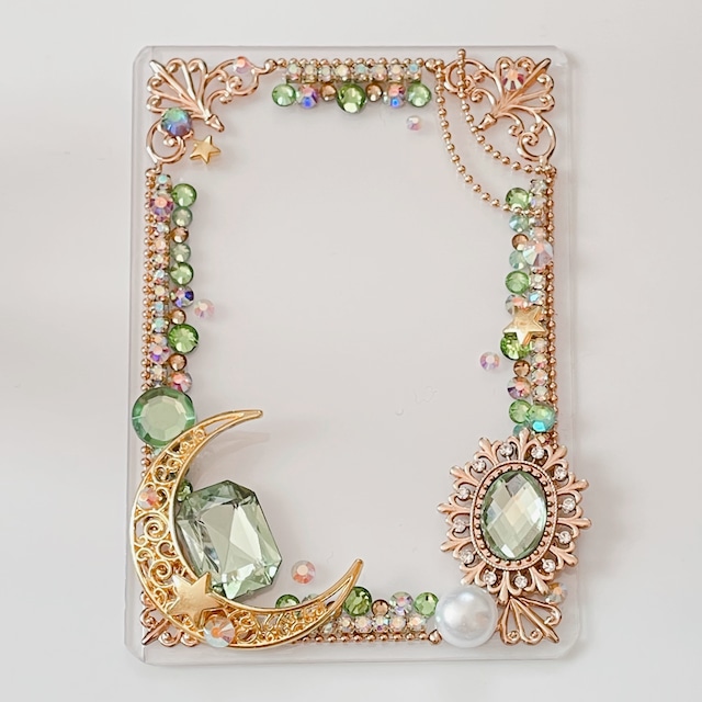 №087 飾れる!持ち歩ける!硬質カードケース デコ 硬質ケース