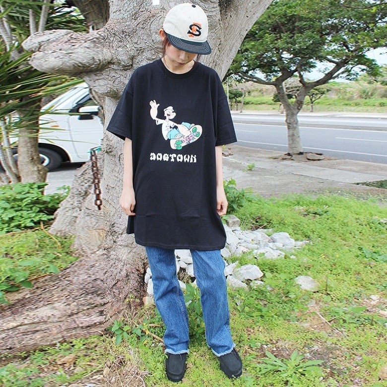 dt-dtpy-003】DOGTOWN ドッグタウン POPEYE SKATE S/S T-SHIRTS ポパイ