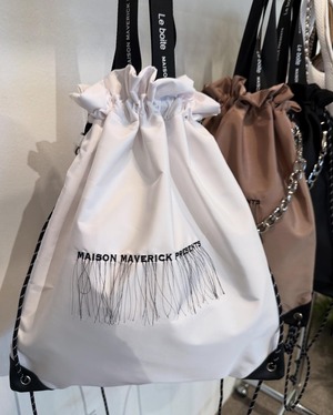 メゾンマヴェリックプレゼンツ  MAVERICK LOGO Nylon Bag