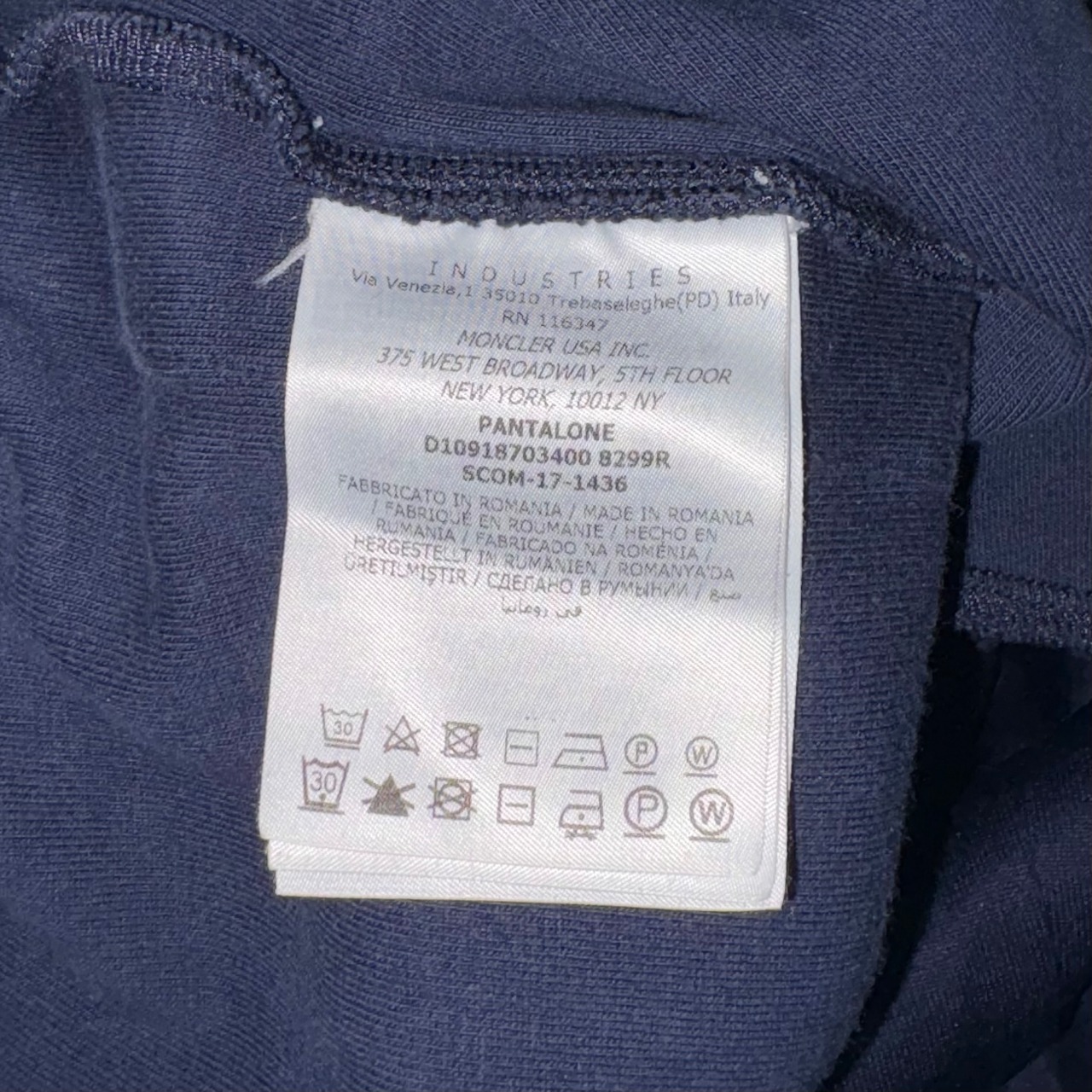 MONCLER side logo taping track pants