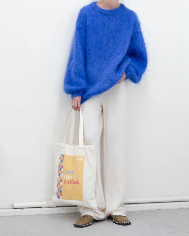 1980s fluffy mohair sweater