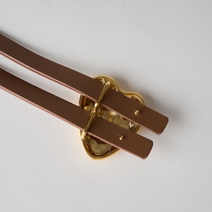 BELT HEART W13  GOLD