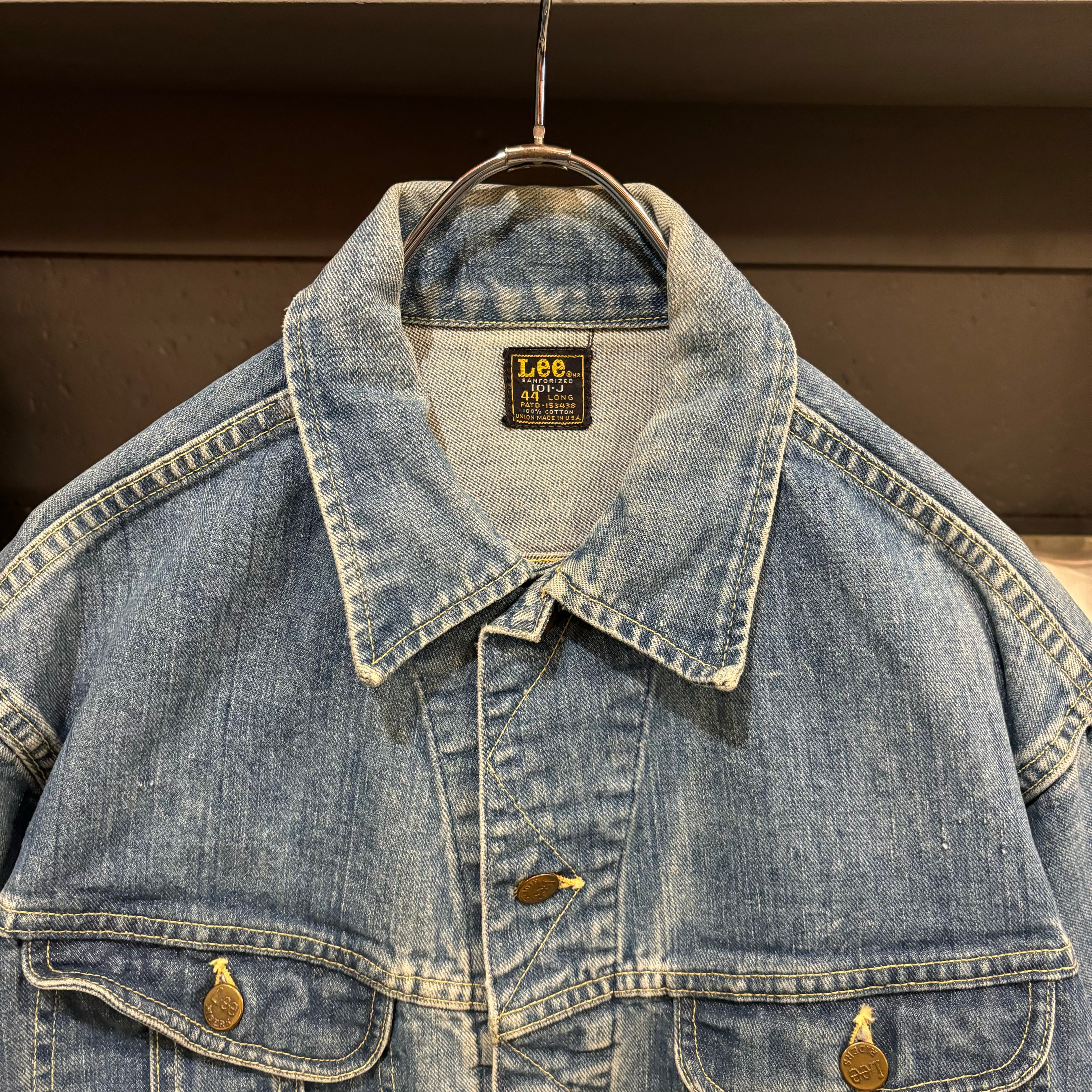 60s~70s USA製 Vintage Lee 101-J 四角黒タグ 42|メンズ 60s~70s USA製 Vintage Lee 101-J 四角黒タグ 42|メンズ