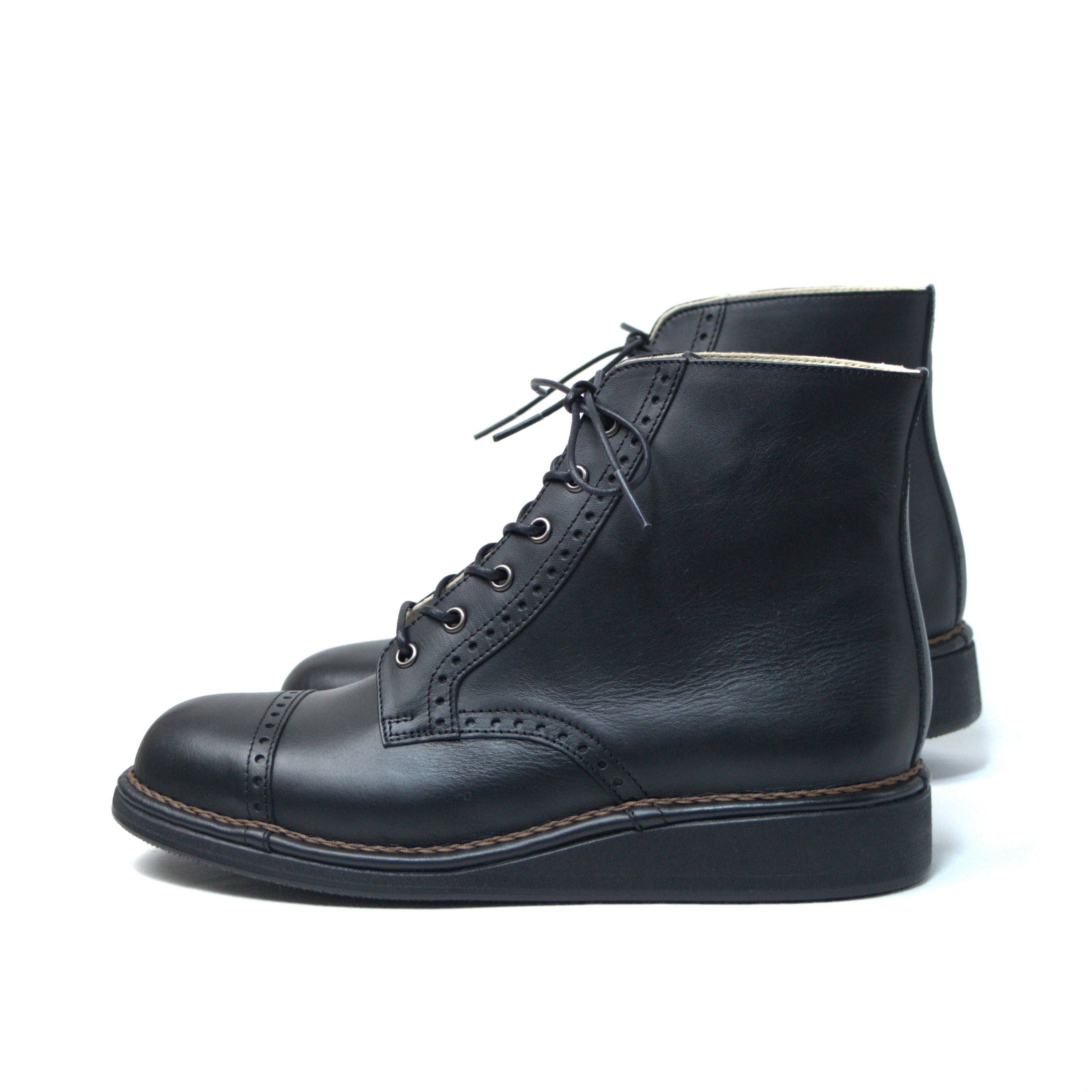 L》ストレートチップ ブーツ L-16 | blue bee shoes | ブルー L》ストレートチップ ブーツ L-16 | blue bee shoes | ブルー