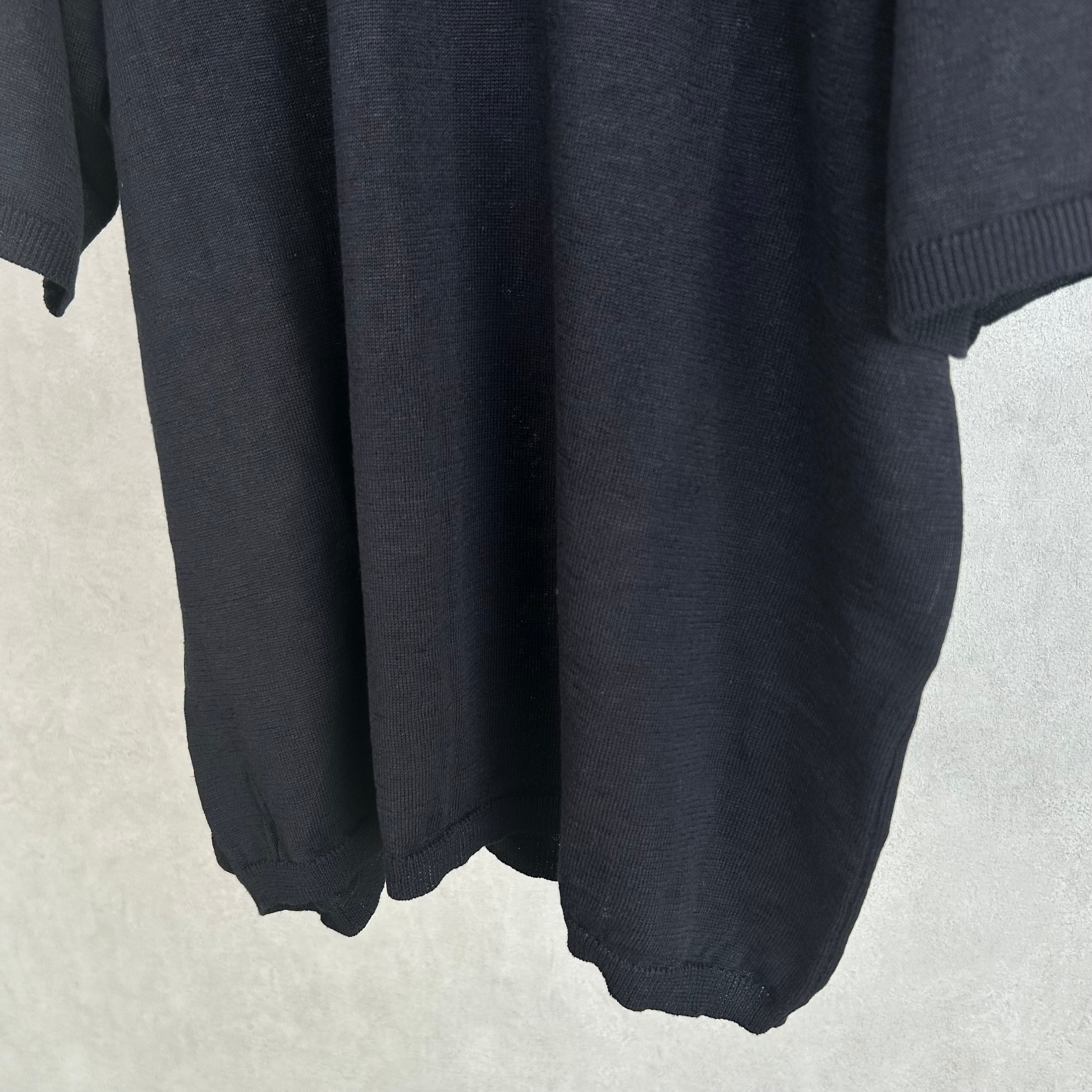 26SS》【STILL BY HAND】LINEN COTTON KNIT TEE スティルバイハンド