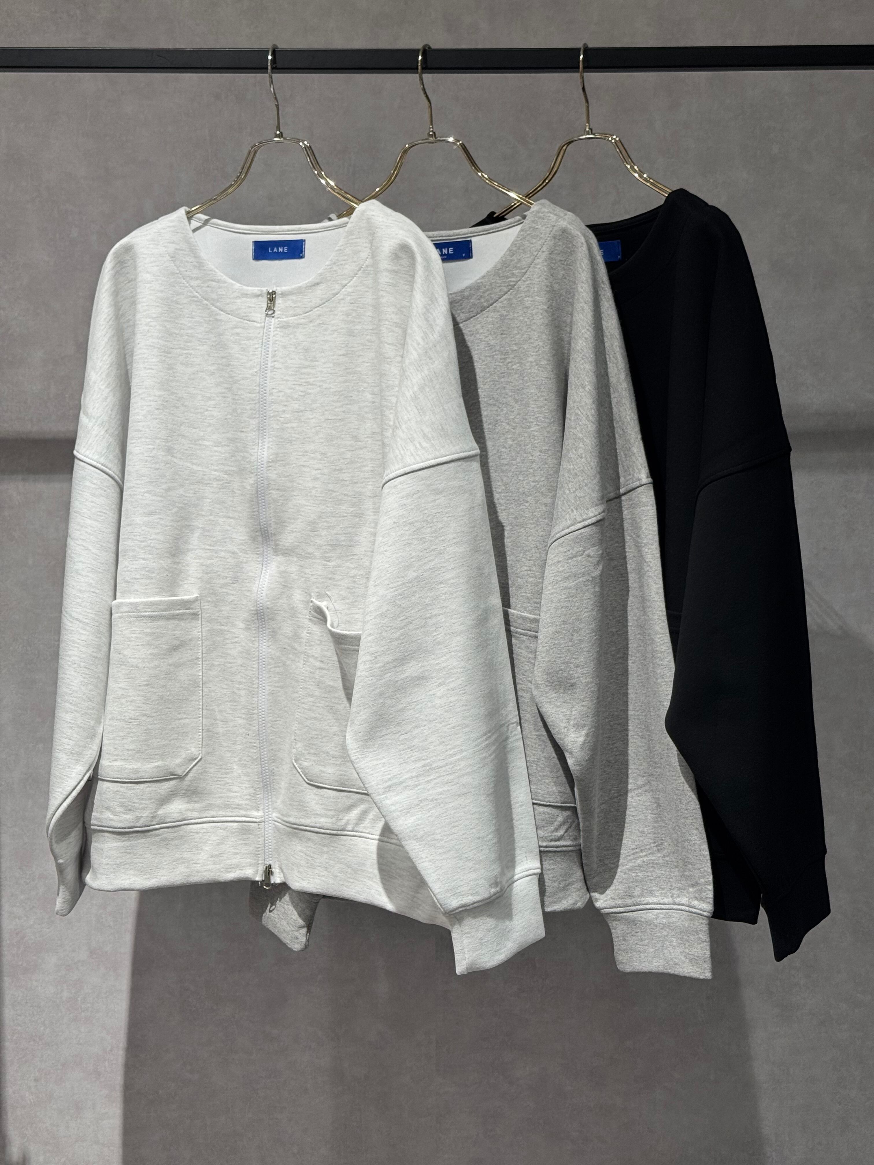 sweat double zip blouson