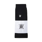 (W) SEE-THROUGH LOGO KNEE SOCKS [サイズ: F(AGEUWSC06BKF)] [カラー: BLACK]