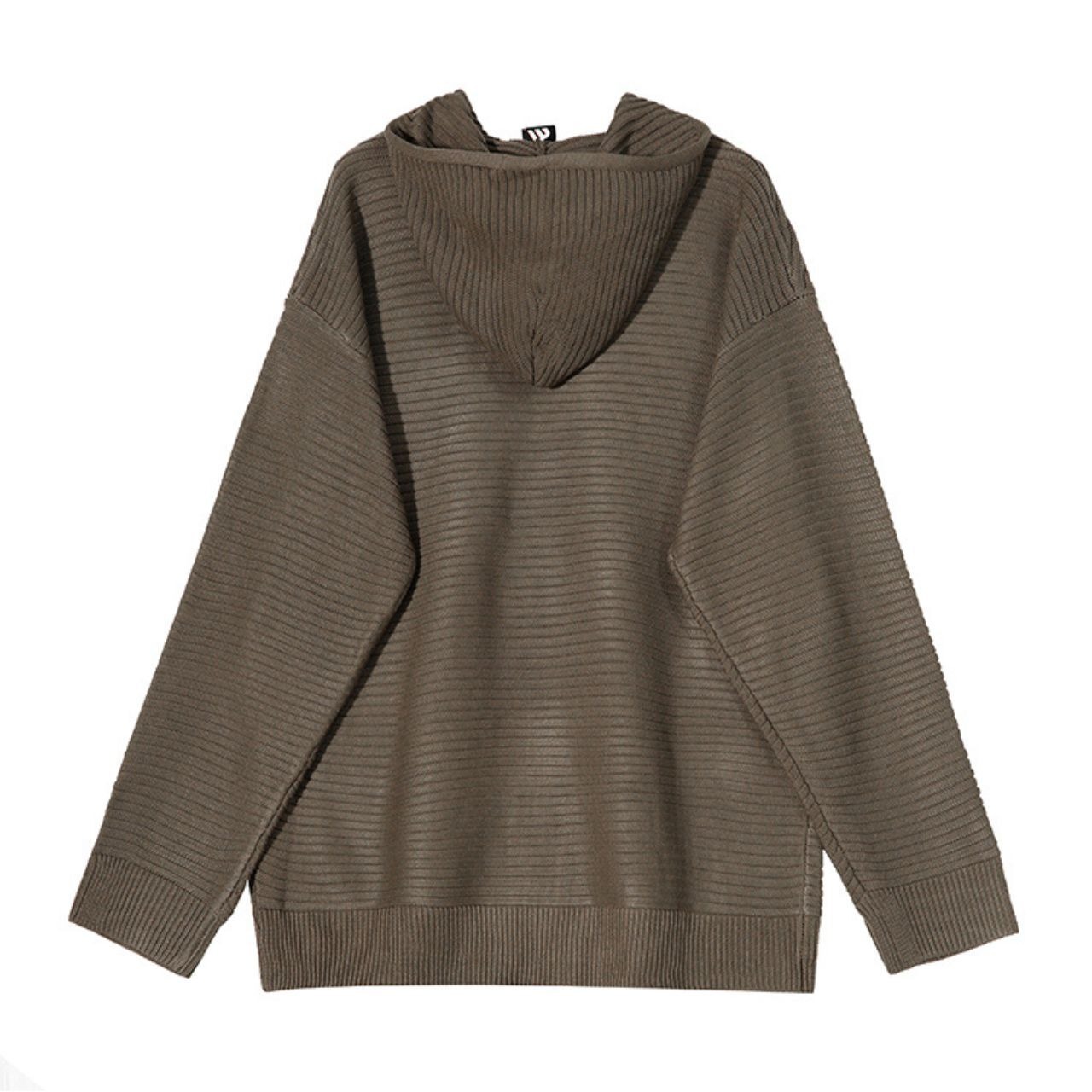 フード付きルーズプルオーバーニット　MT0080343