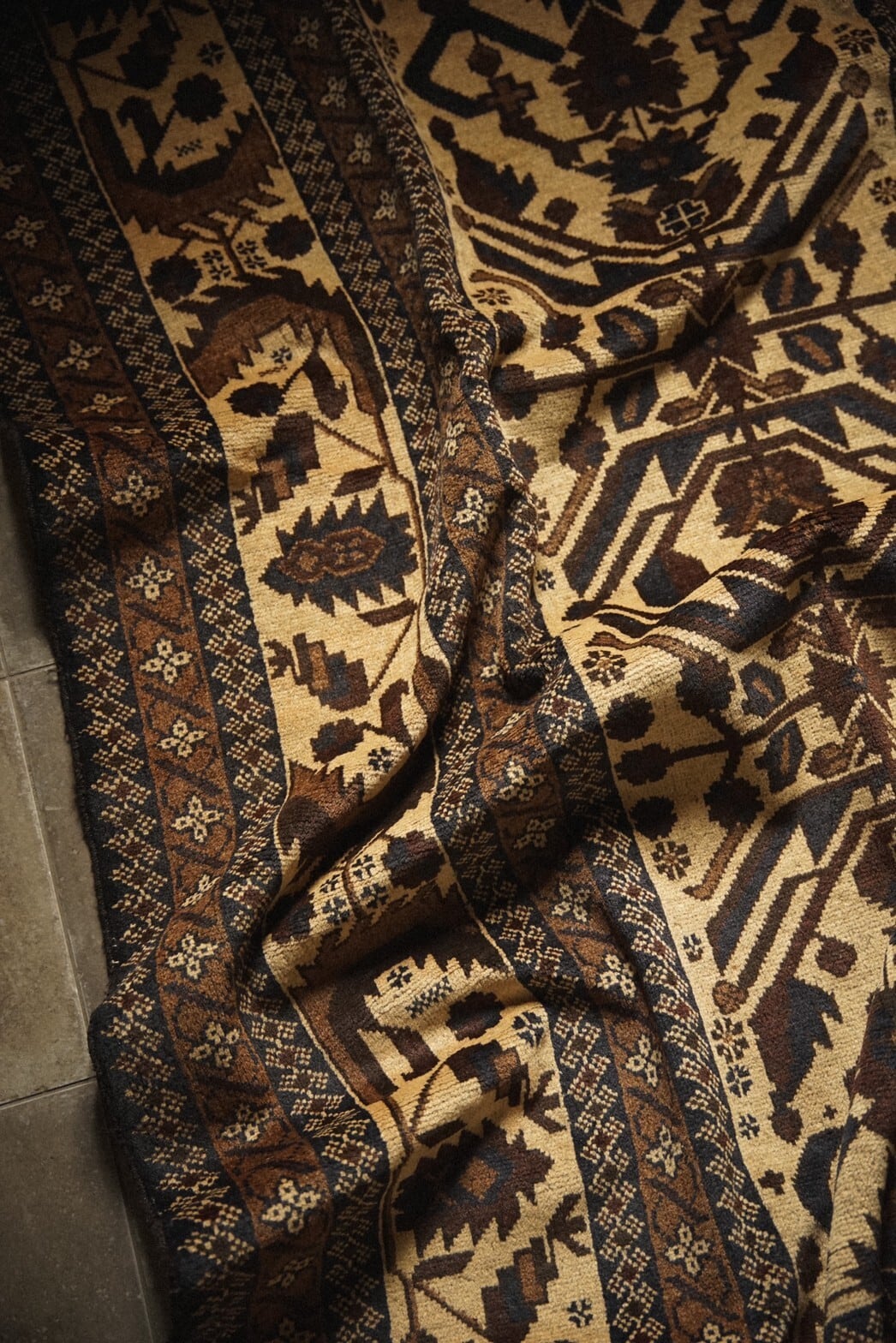 500-Vintage Baluch rug