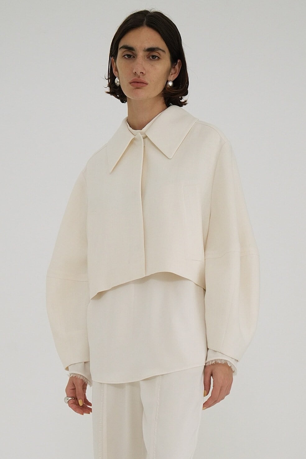 CLANE COCOON SLEEVE SHORT JACKET | FLICKA ASHIYA