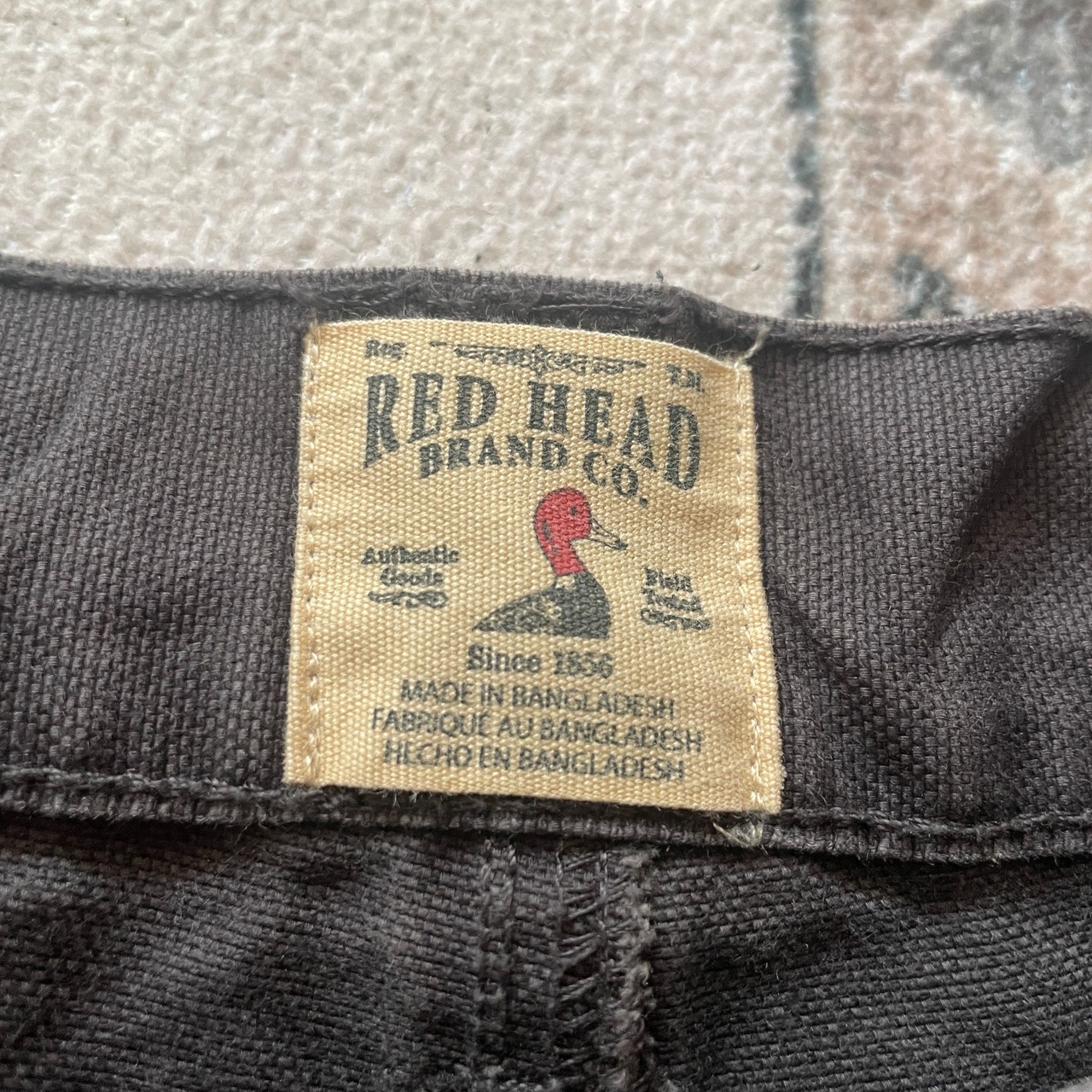 RED HEAD / cargo work pants