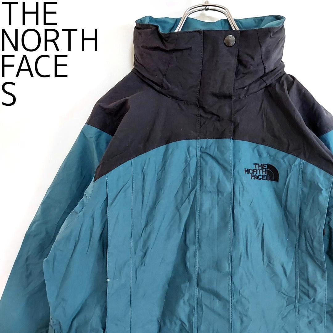 ノースフェイス　NORTH FACE　ナイロンジャケット　グリーン　Sサイズ