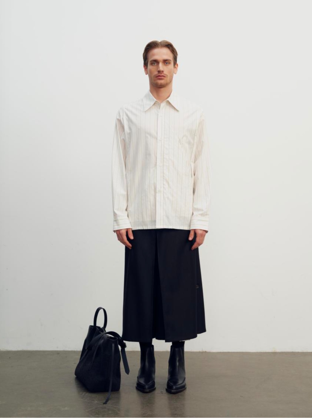 【26AW | MEN】 NULLUS ヌルス / シャツ / N POCKET SHIRT / NUAW26SHI004 - 1