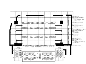 劇場図面2D版 カメリアホール