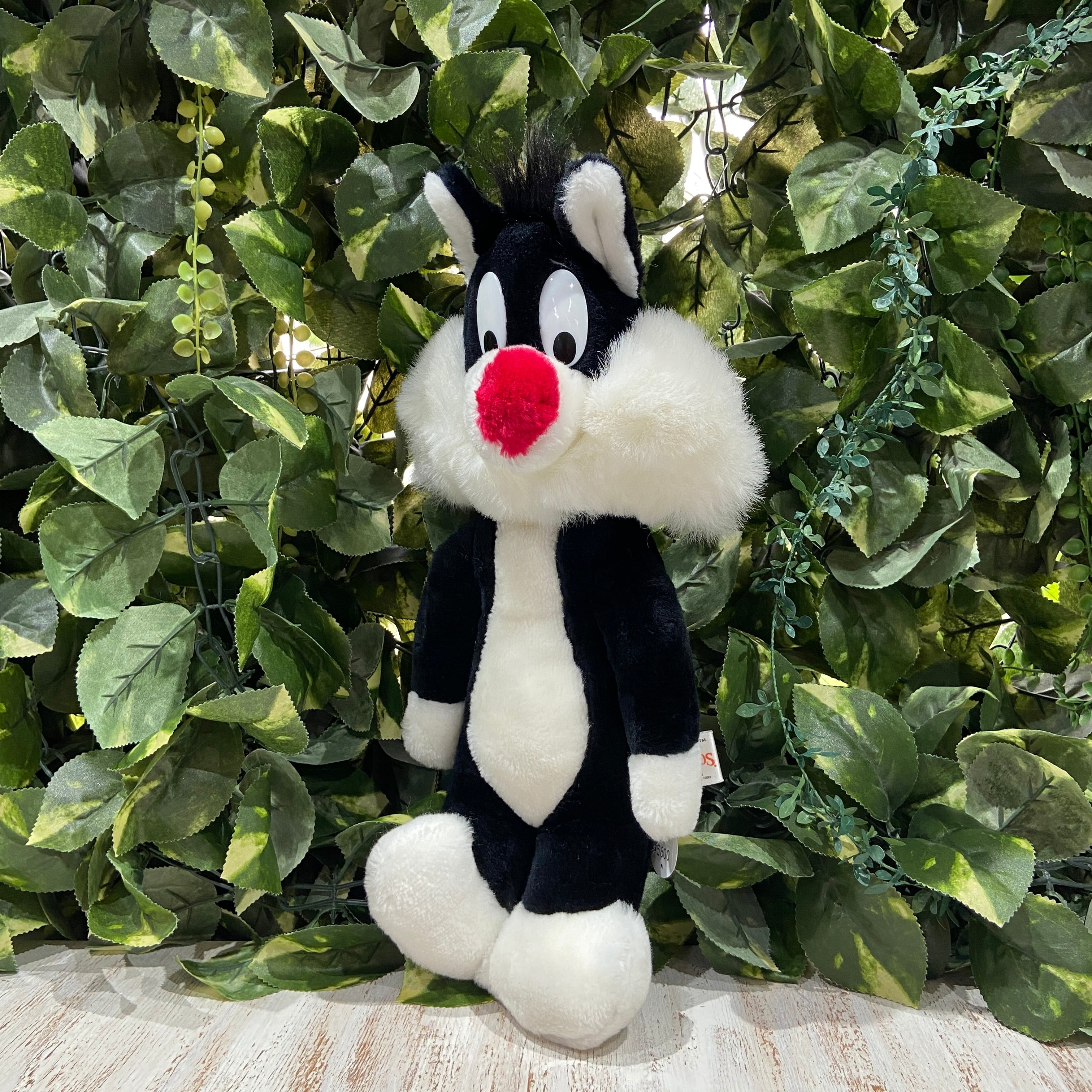 【1990s vintage】ルーニーテューンズ シルベスター ぬいぐるみ ☆シルベスターキャット☆ルーニーテューンズ☆ワーナーブラザース