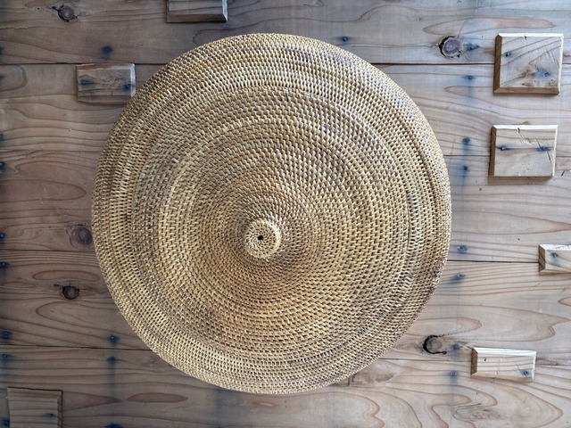 アタの蓋つきバスケット　大