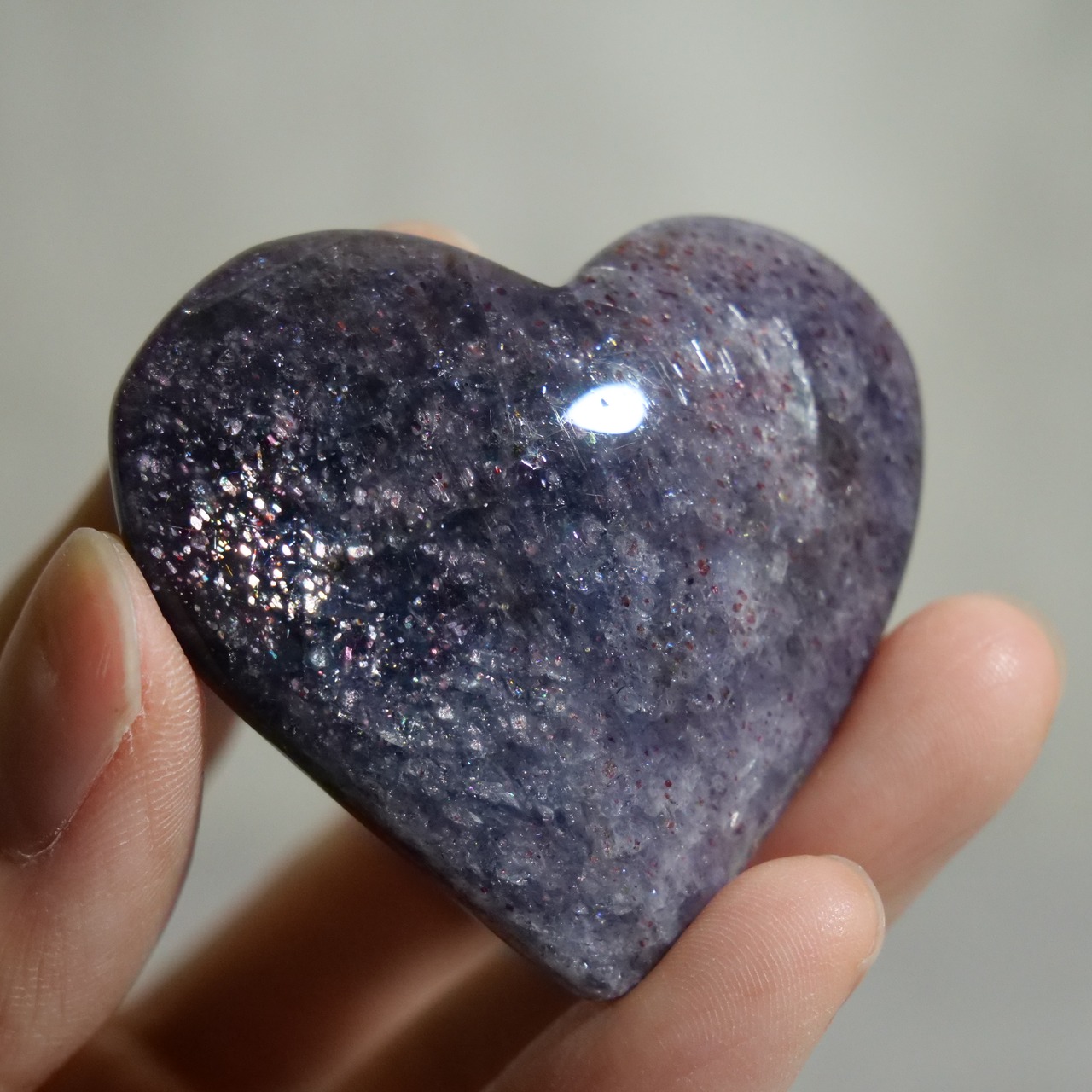 アイオライト ブラッドショット / ハート