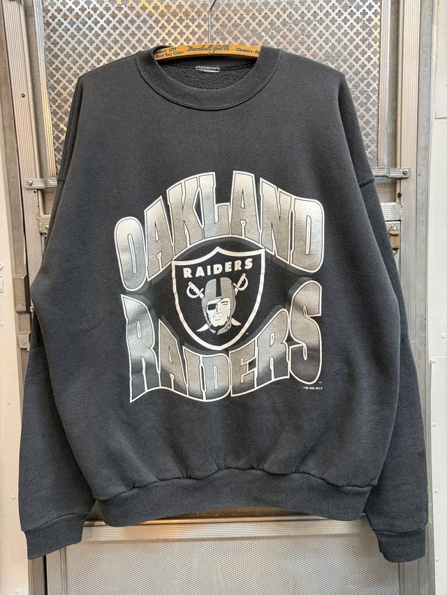 90s OAKLAND RAIDERS / TRENCH タグ欠損　made in usa 画像
