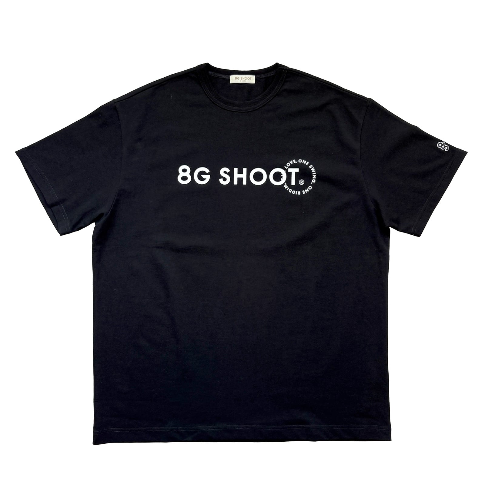 REMAKE LOGO TEE SHIRT -BLACK-