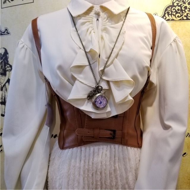 アリス 時計 懐中時計 不思議の国のアリス おしゃれ かわいい プレゼント ネックレス アクセサリー バッグチャーム キーホルダー 異世界の道具屋 Alice Blanche