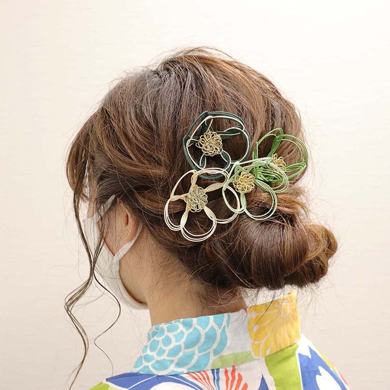 水引かんざし 花 お祭り お着物 花火大会 | トイロ｜水引・羊毛