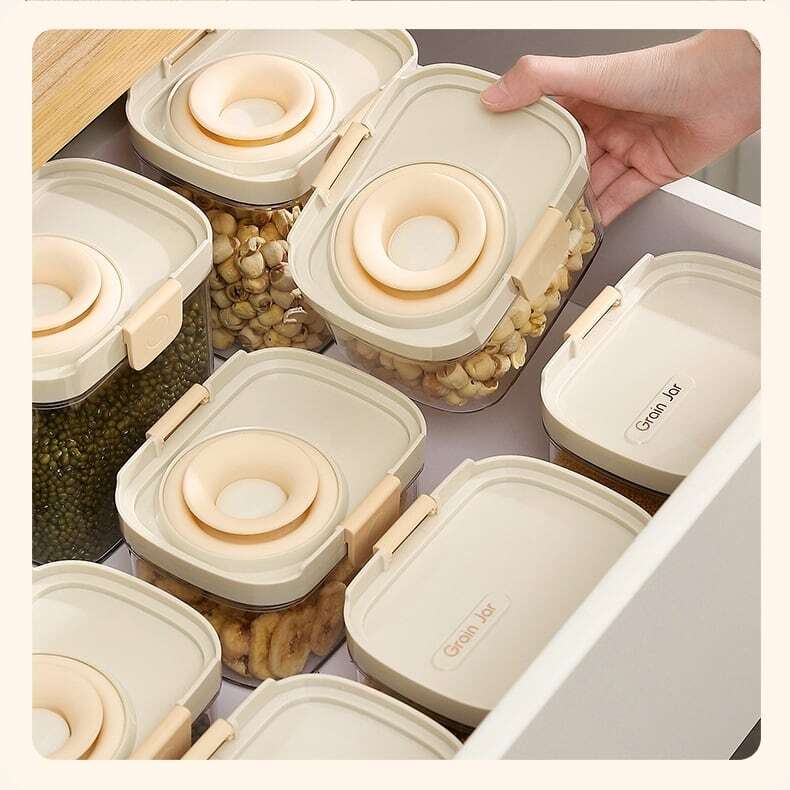 HY 196 . 密閉保存容器 食品保存 キッチン収納 透明 プラスチック