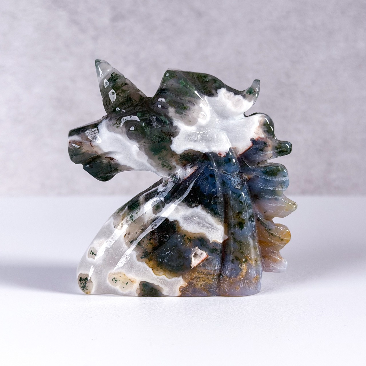 モスアゲート ユニコーン  ＊ Moss Agate ＊ 天然石