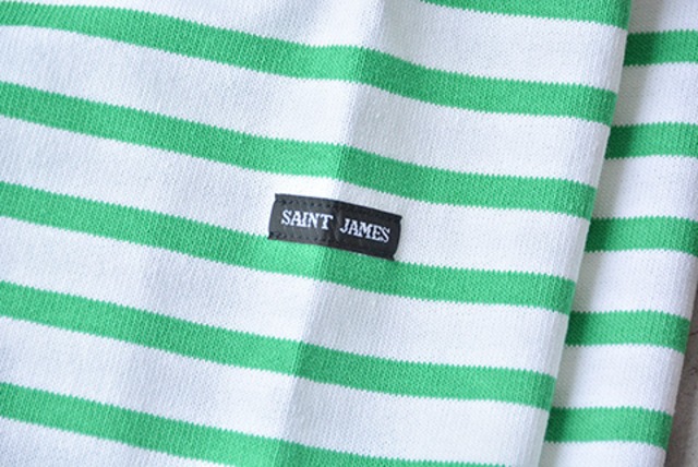 SAINT JAMES(セントジェームス)ボーダーシャツ(OUESSANT)NEI/GOL