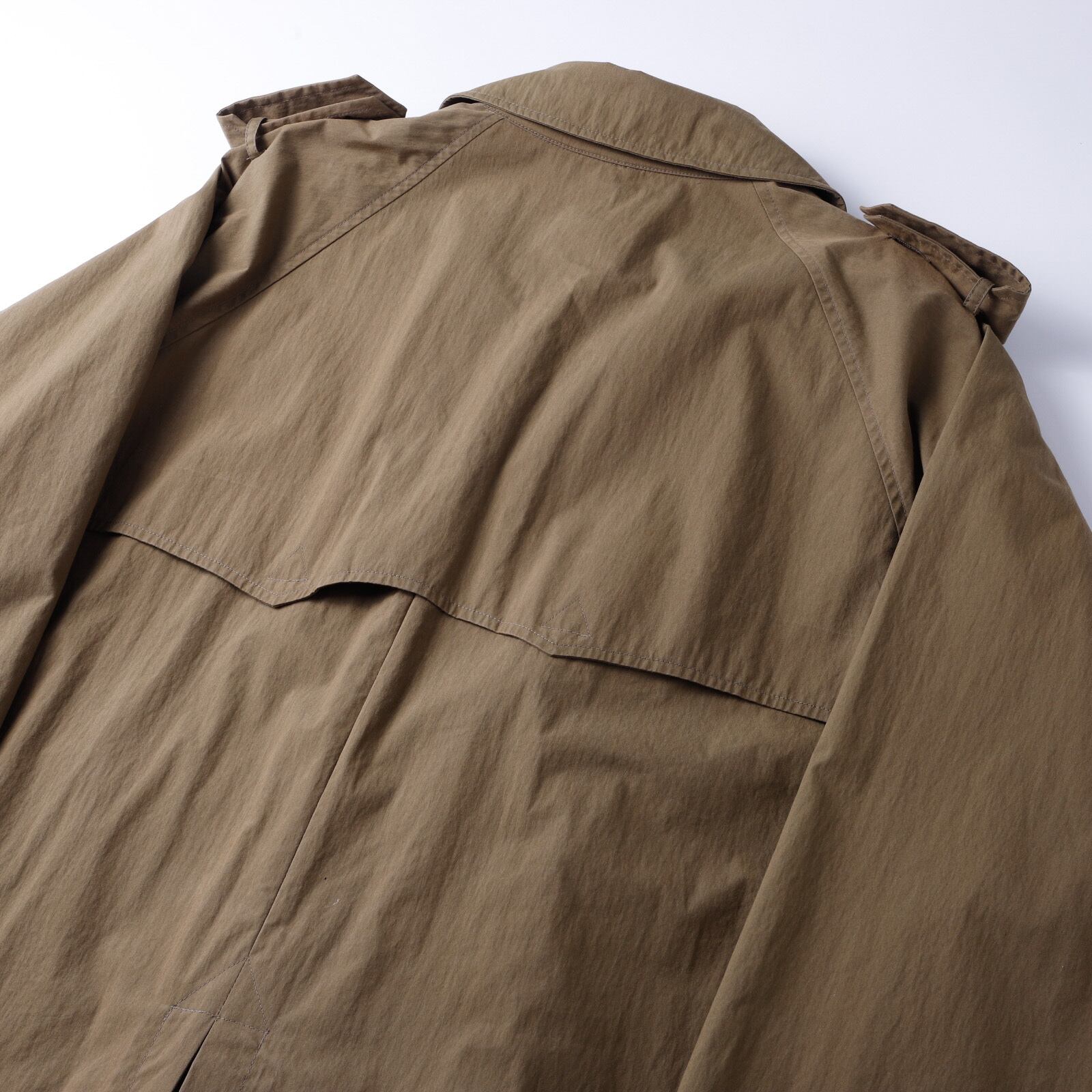 極美品】Ralph Lauren Single Raglan sleeves trench coat ／ラルフ