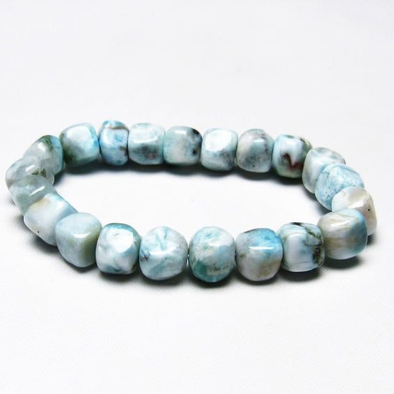 ラリマー ブレスレット ラリマール 本物 一点物 [M便 1/10] 111-21053