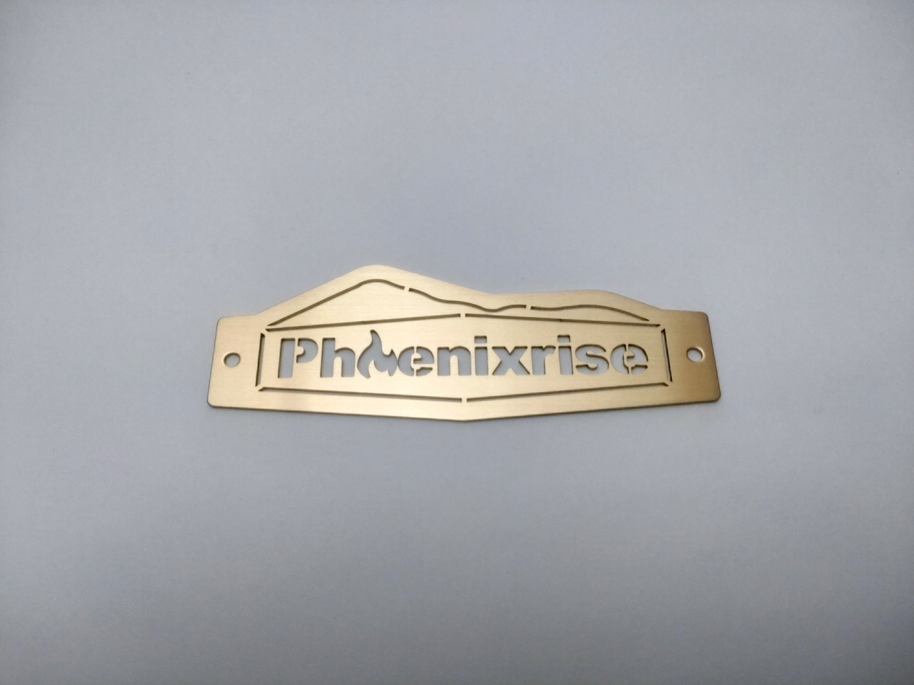 [EMB01Br]エンブレムプレート真鍮