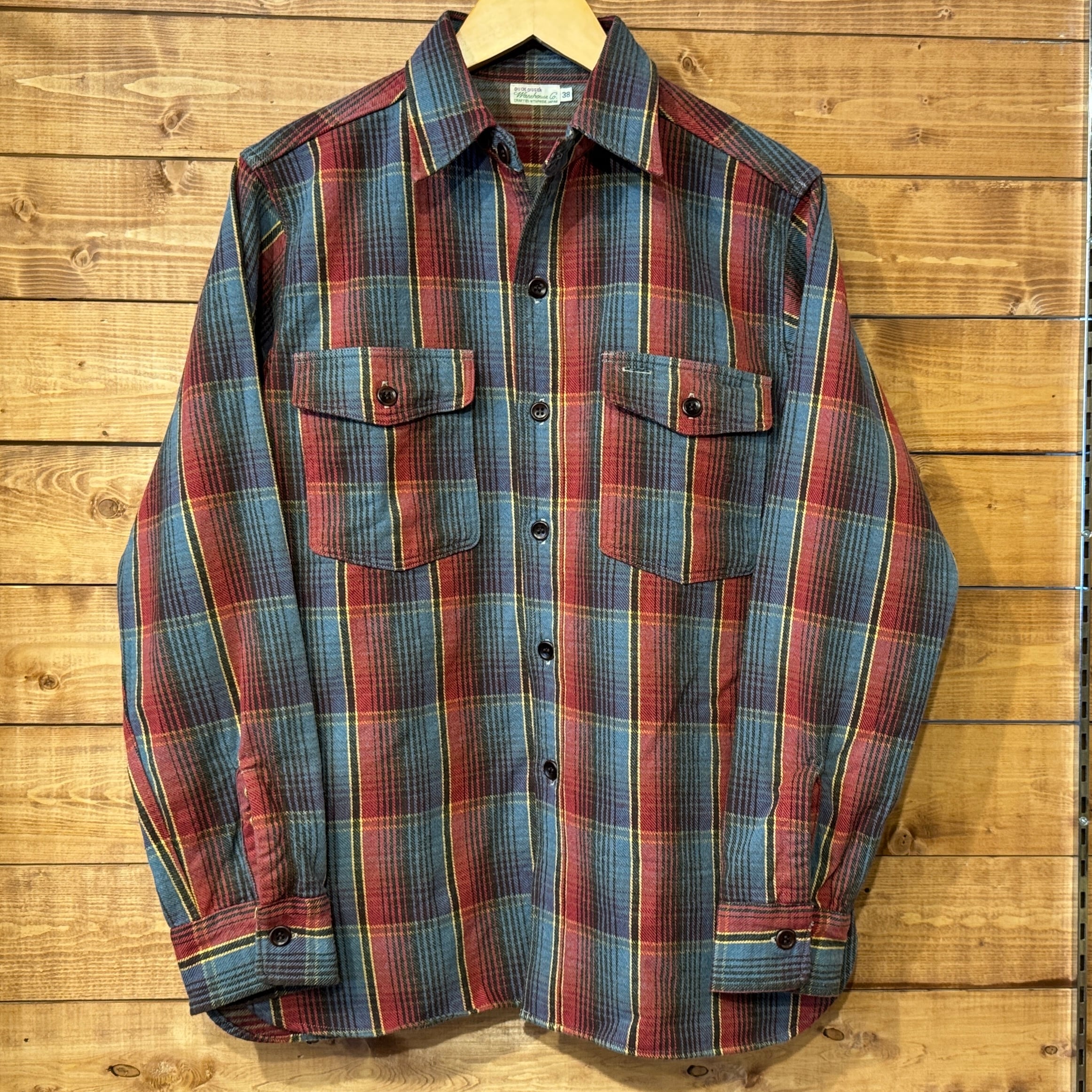 WAREHOUSE FLANNEL SHIRTS サイズS WAREHOUSE 