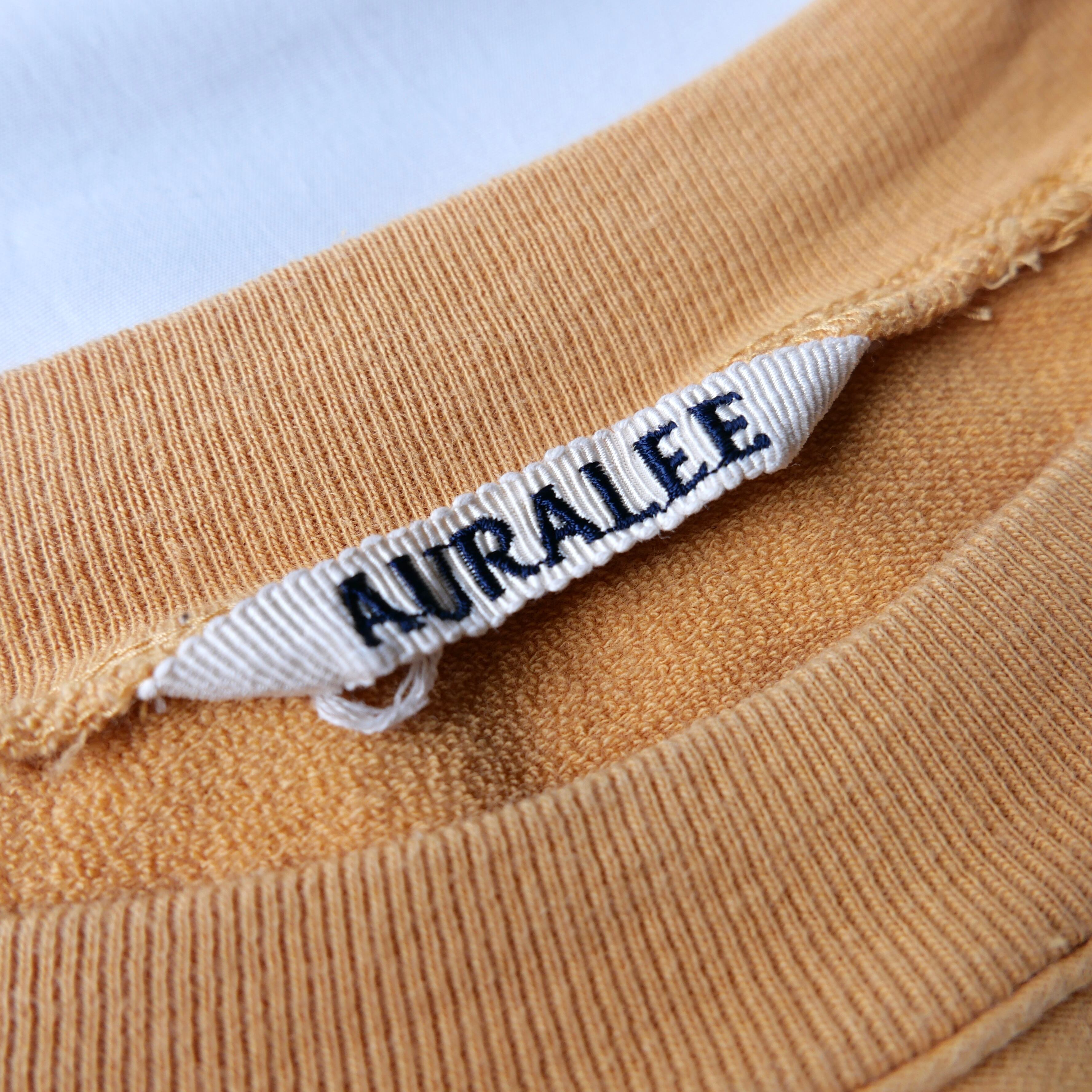 AURALEE SUPER HIGH GAUGE NAPPED SWEAT TEE | safarionline