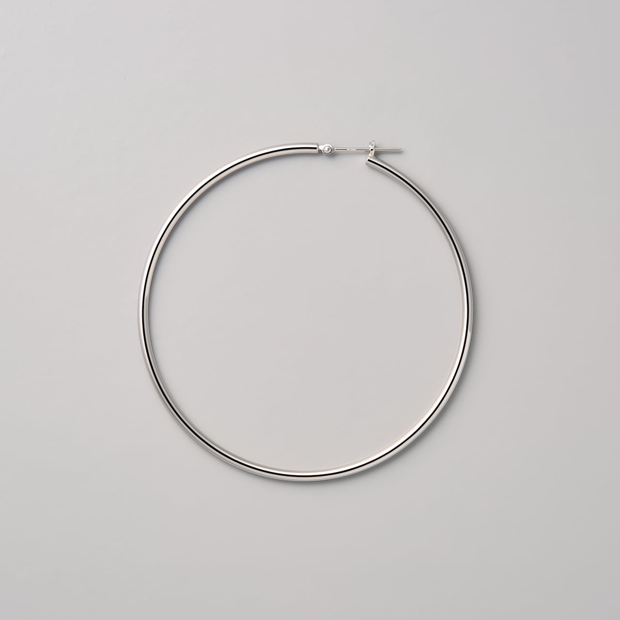 プラチナ 直径60mm フープピアス【MPT0008P1】 | MONICE/モニス