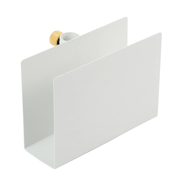 022 Book Rack - White