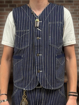 Classic Wabash Stripe Work Vest