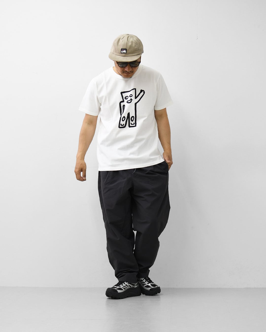 TACOMA FUJI RECORDS [タコマフジレコード] STRETCH MAN Tee designed