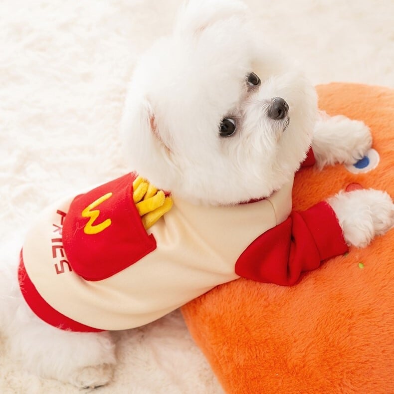 すぐにお届け！】〇クドナルドのフライドポテト！？hipidog パーカー