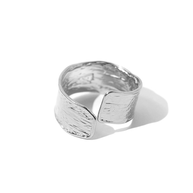 316L uneven ring［silver］#r152
