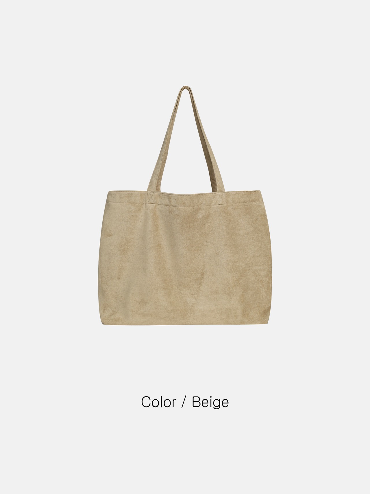 Muffin Premium Suede Tote Bag (3color) - 19
