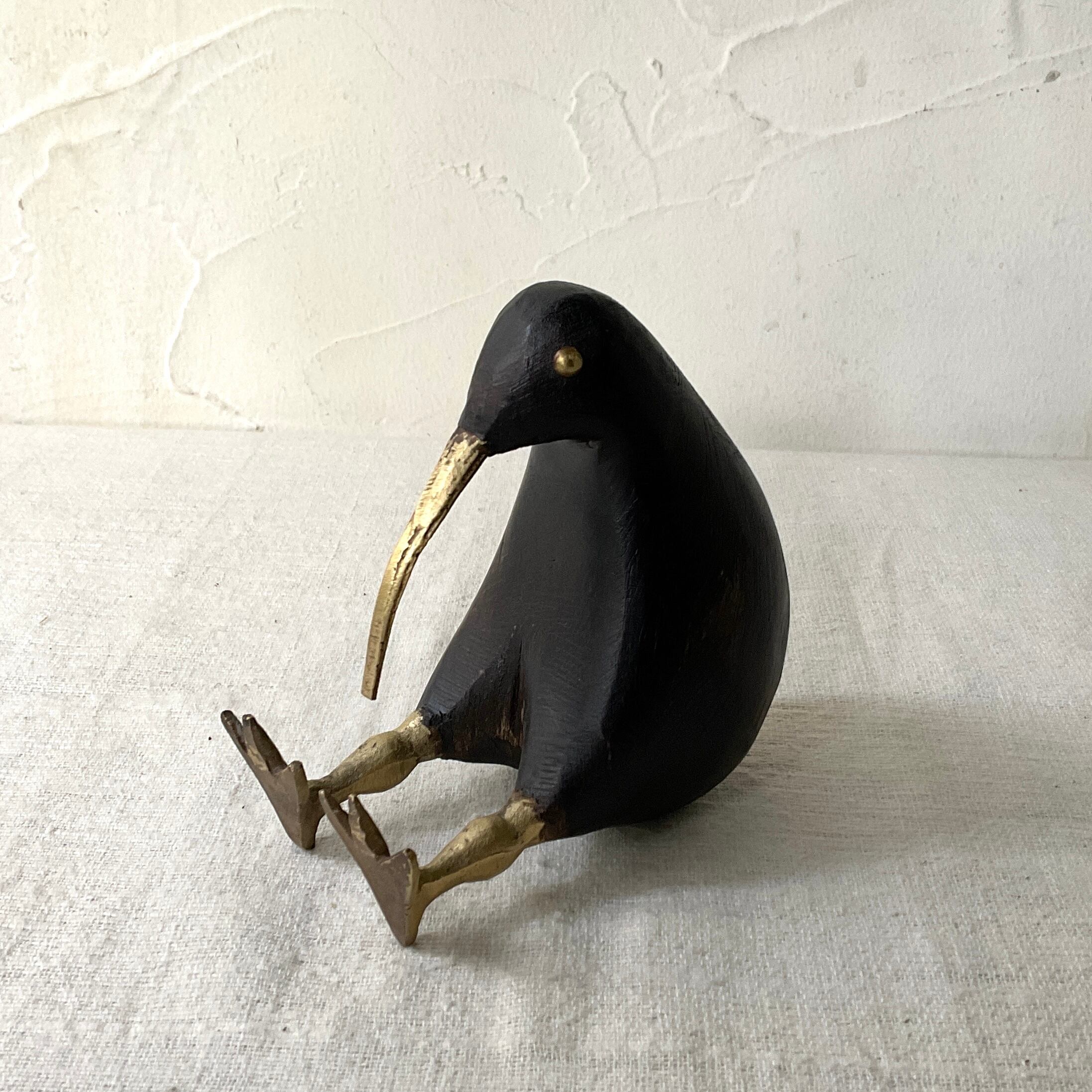 キウイ型オブジェ(ブラウン・小)