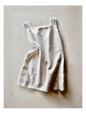 フランス 1900s 手織シャンブルリネン 物語的ワンピースb アンティーク