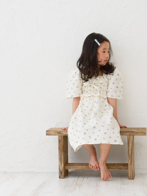 Mia Muslin Flower Dress / MIPOUNET