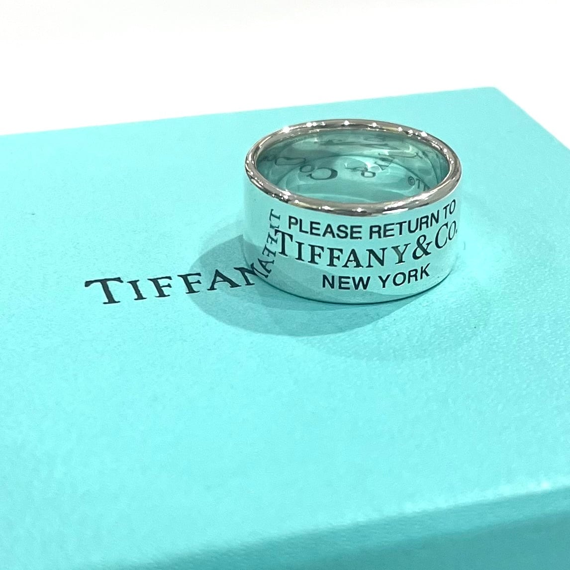 TIFFANY&CO.】【14号】2282 ティファニーワイドリターン トゥ