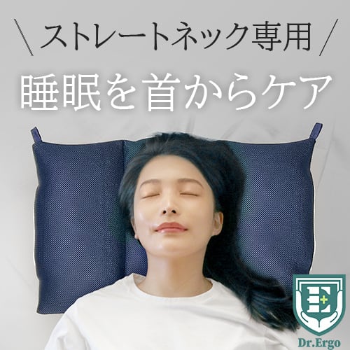 Dr.エルゴ 首ケア枕 専用枕カバー付き（送料無料 ※沖縄・離島除く