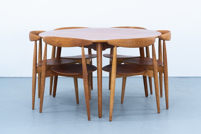 Hans J Wegner |  Heart Dining set